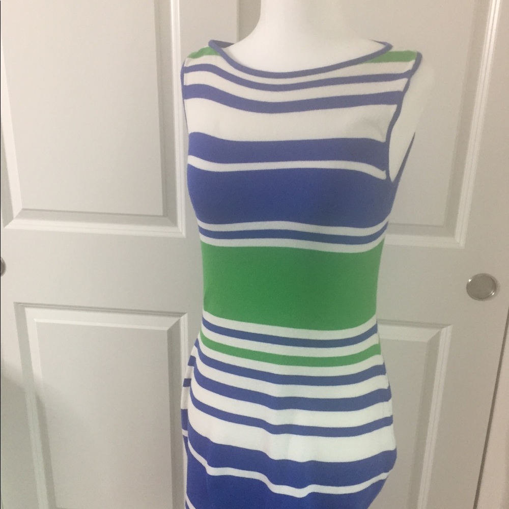 Like New XS Ralph Lauren Sleeveless Striped Dress!